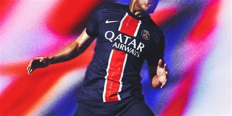 Le PSG Officialise Son Maillot Domicile De La Saison 2024 25