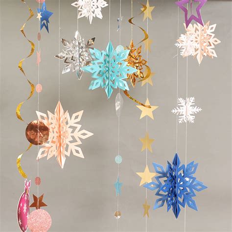 Christmas Craft Paper Snowflake Decoration