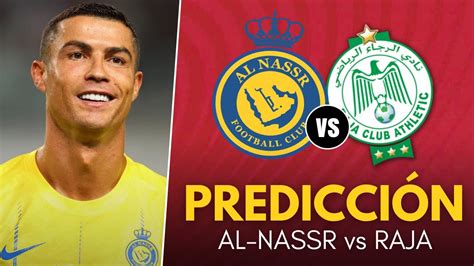 CRISTIANO RONALDO y AL NASSR vs RAJA CASABLANCA Predicción y