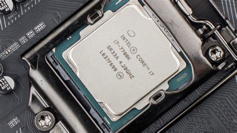 Intel Core I7 7700k Test Chip