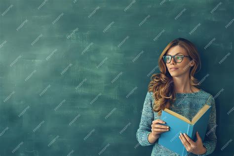 Premium Photo Indian Female Teacher Writing On Chalkboard In