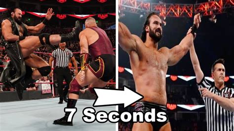 Top Shortest Wwe Matches Of Youtube