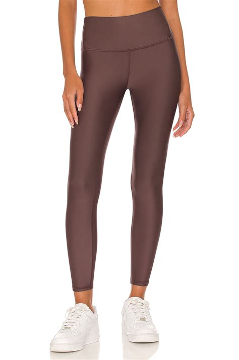 Alo Airlift 7 8 High Waist Legging In Raisin Revolve