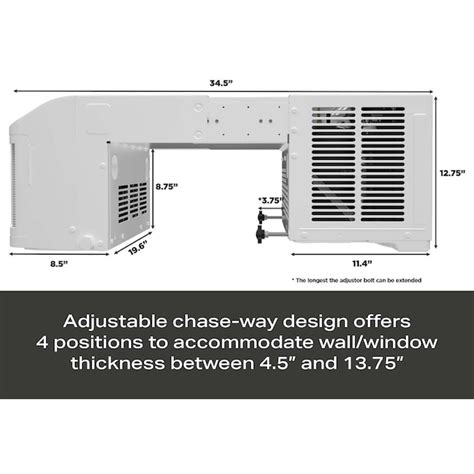 Ge Clearview 250 Sq Ft Window Air Conditioner With Remote 115 Volt