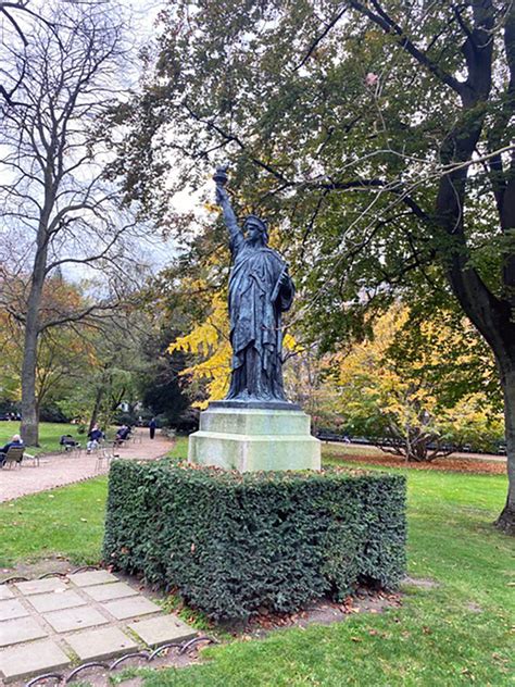 Luxembourg Gardens Statue Of Liberty