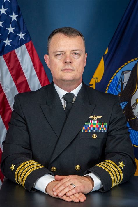 Capt Ethan D Haines Chief Of Staff Commander Carrier Strike Group