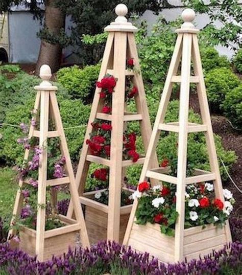 Diy Tall Planters Cheap Garden Solution In 6 Easy Steps Diy Garden Trellis Garden Obelisk