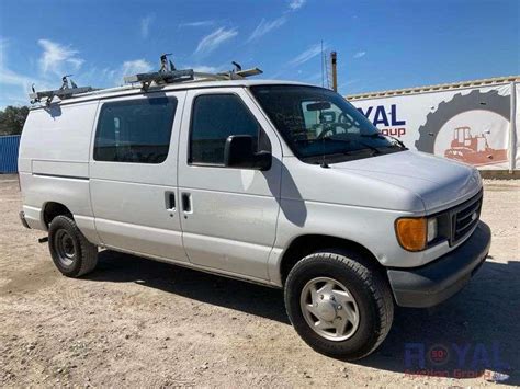 2007 Ford E250 Cargo Van Royal Auction Group