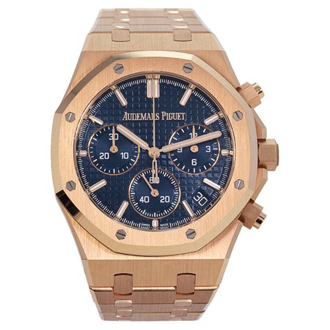 Audemars Piguet Royal Oak Chronograph Mm Kt Rose Gold Th