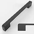 Amerdeco Pack Matte Black Cabinet Pulls Inch Mm Hole Centers