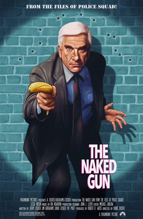 The Naked Gun Poster By Nickchargeart