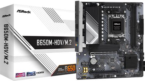 Placa M E Asrock B M Hdv M Chipset B Amd Am Matx Ddr