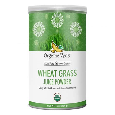 Buy Best Organic Wheat Grass Juice Powder For Health Benefits