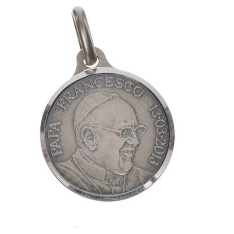 Medaille Papst Franziskus Silber Mm Online Verkauf Ber Holyart De