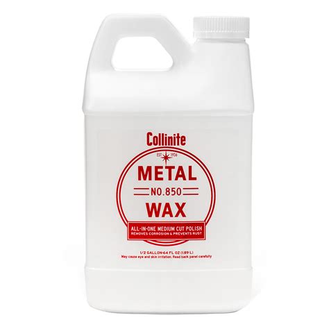 Collinite 850 Metal Wax Medium Cut Polish 64oz