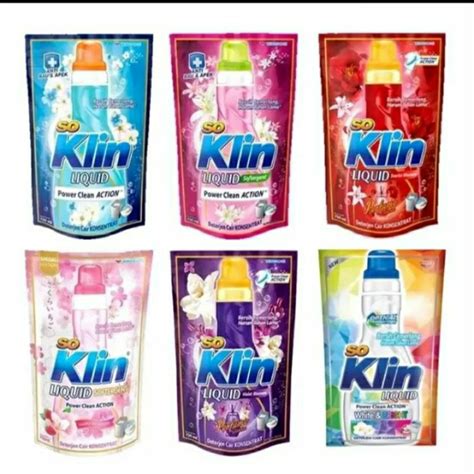 Jual So Klin Liquid Cair 720ml Shopee Indonesia