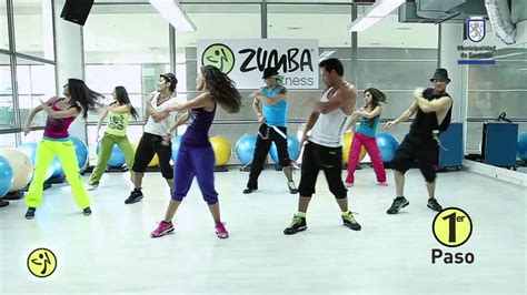 Zumba Primer Flash Mob En Chile Cancion Sube Las Manos Pa`arriba