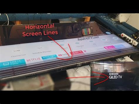 Samsung Qled Dlaczego Zaklejenie Ta My Naprawia Linie Na Matrycy