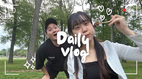 미국 Vlog Ep 9 여름맞이 바베큐 피크닉 다녀오기ㅣ간호 대학원생도 여름 즐길수 있어요 아마도ㅣ다이어트는 다음 생에ㅣritas 아이스크림 Youtube