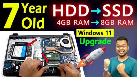 How To Install Ssd And Ram 5x🚀🚀 Laptop Ram Upgrade How To Install