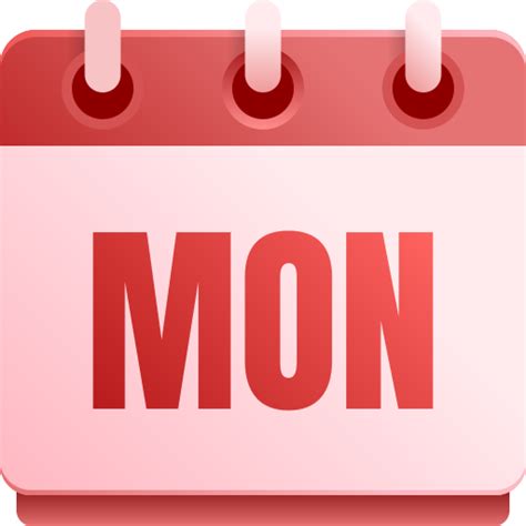 Monday Free Icon