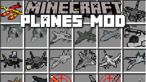 Minecraft Planes Mod Fly Helicopters Planes Tanks Minecraft