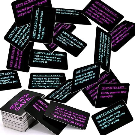Amazon MEBAULT Bedroom Command Sex Card Game Intimacy Deck Naughty Party Game Sex Toy