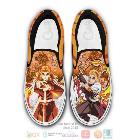 HOT Rengoku Anime Demon Slayer Slip On Sneaker Express Your Unique Style With BoxBoxShirt