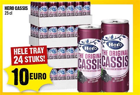 Hero Cassis Aanbieding Bij Dirck III 1Folders Nl