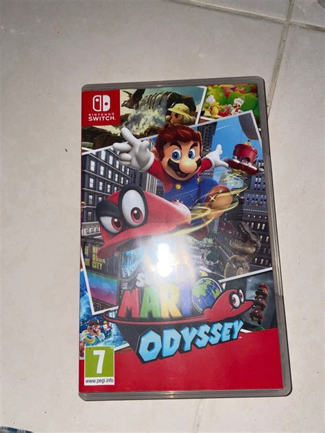 Switch Game Super Mario Odyssey Video Gaming Video Games Nintendo