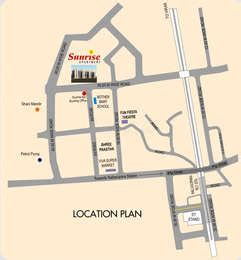 Sai Jivdani Enterprises Builders Sai Jivdani Sunrise Apartment Map