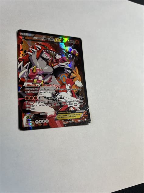 Team Magma S Groudon EX Double Crisis 15 34 Holo Rare EX Pokemon TCG EBay