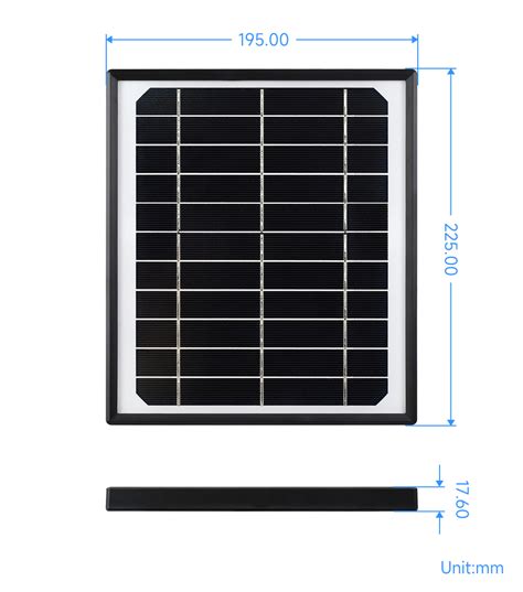 Monocrystalline Silicon Solar Panel 5 5V 6W Toughened Glass Surface