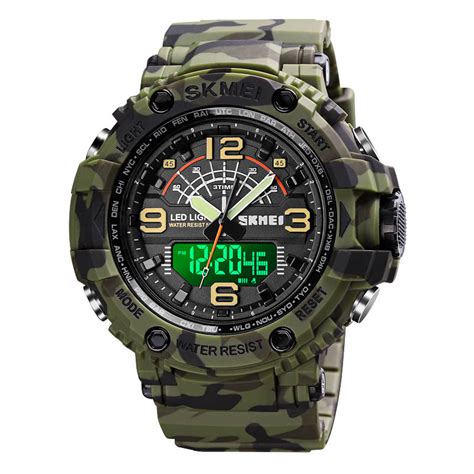 Skmei Digital Military Large Dial Waterproof Watch Skmei Watch