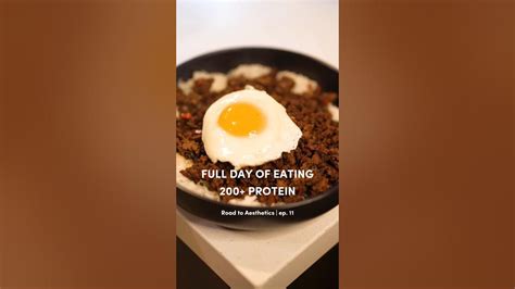 Full Day Of Eating 200g Protein Ep 11 Youtube