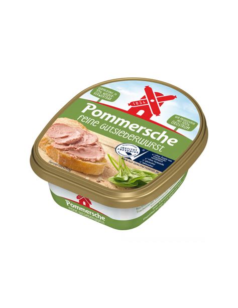 Pommersche Gutsleberwurst Fein Im Becher G