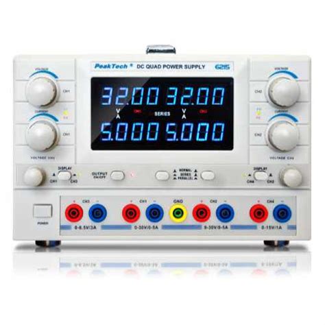 P Dc Linear Quad V A With Lcd Display Vepac