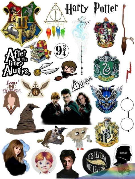 Printable Harry Potter Stickers