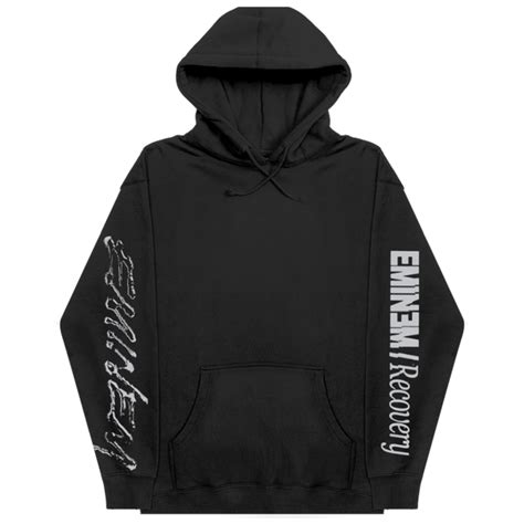 Recovery Hoodie Black Official Eminem Online Store