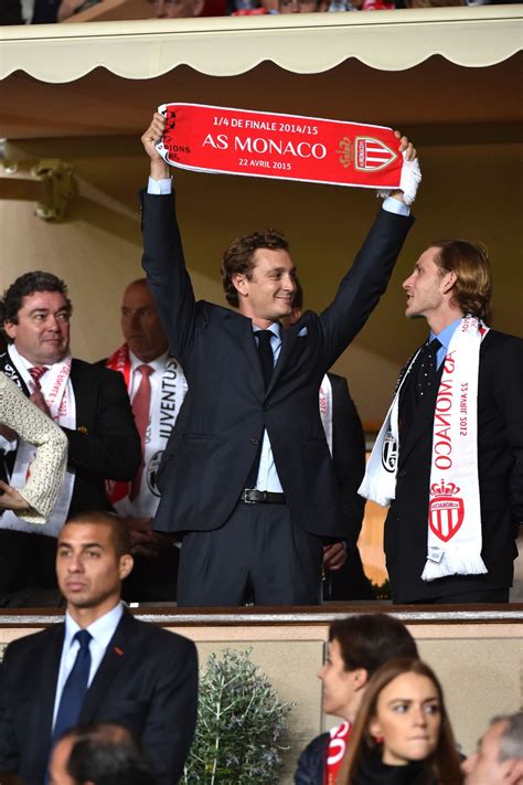 Photo Pierre Casiraghi Et Son Fr Re Andrea Casiraghi Au Stade Louis