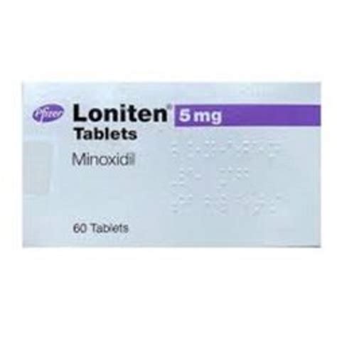 Lonitenminoxidil5mg Tablets60ct