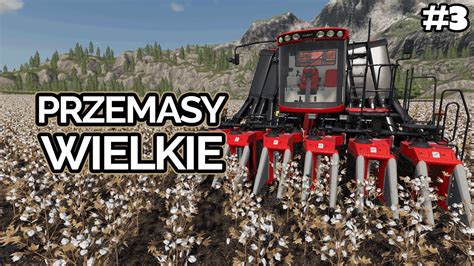 Przemasy Wielkie 3 Harvesting Cotton With Two Combines Farming