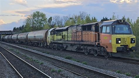 Colas Rail 70814 At Hatfield Stainforth From Jarrow Prax To Lindsey