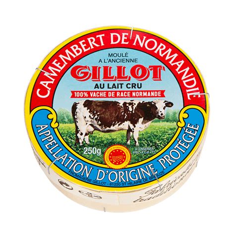 Camembert Au Lait Cru Aop Fromagerie Gillot