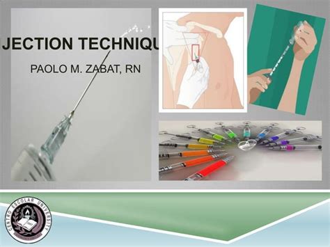 Injection Technique Ppt