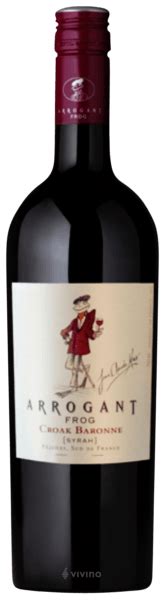 Arrogant Frog Croak Baronne Syrah Vivino