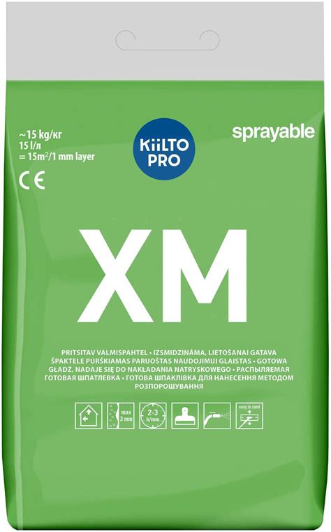 PAHTEL KIILTO XM 15KG Bauhof