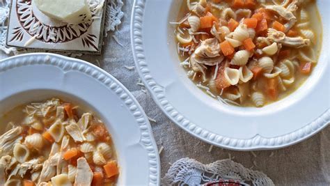 Pastina In Brodo Pasta In Chicken Broth Strazzanti