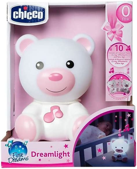 Chicco Dreamlight Projector Light Pink Soothing Nursery Night Light