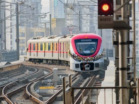 CRRC trains have started operating on a new metro line in India - Railway Supply